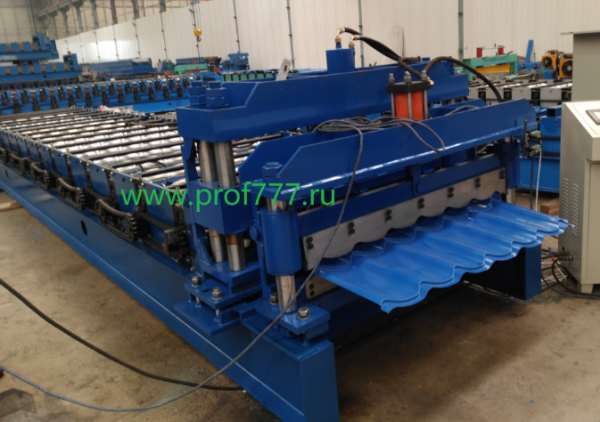 Прокаточная линия по металлочерепице Супермонтерей МП25-1100